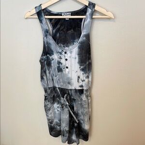 Tie-Dye Sleeveless Jumpsuit